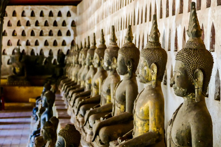 Statue de Bouddha au Laos