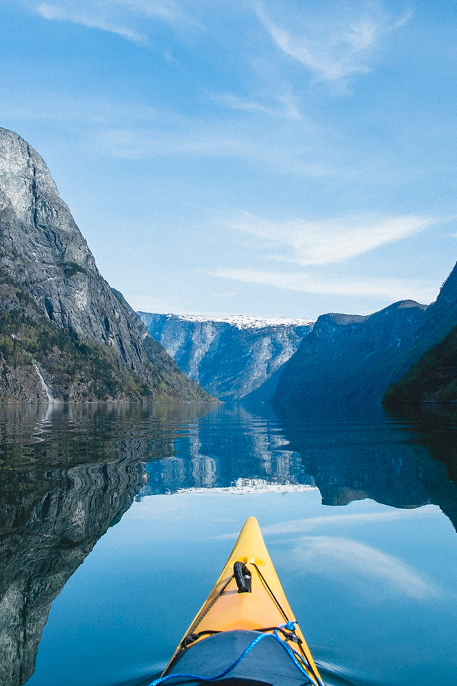 Dans le Lustrafjord