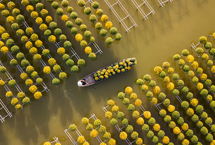 Sur le Mekong au Vietnam